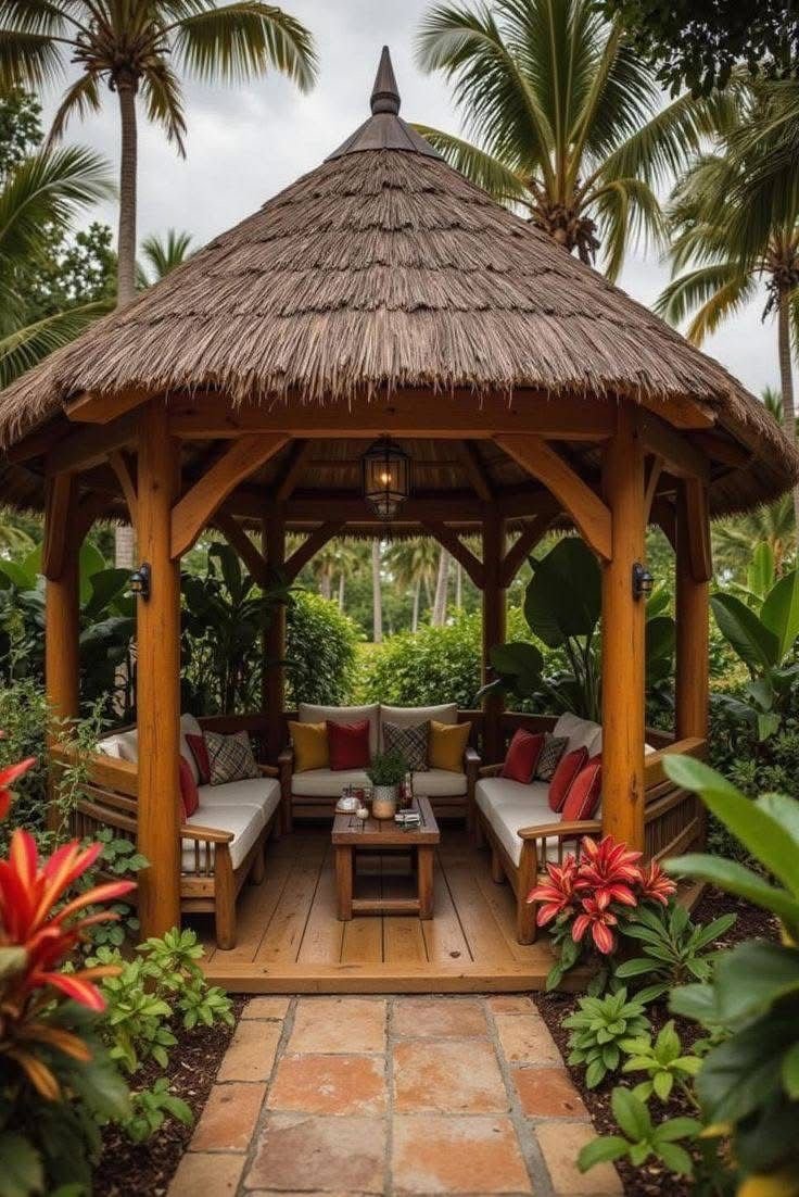 Synthetic Thatch Roofing